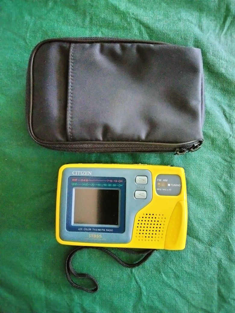 CITIZEN COLOR TV & MONITOR WITH AM/FM RADIO