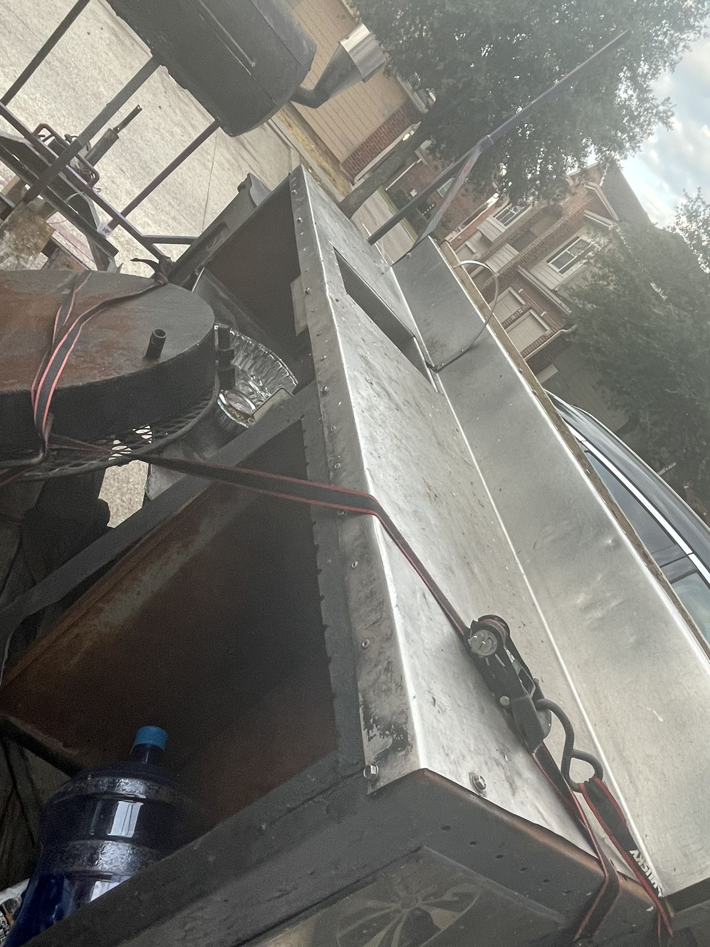 Homemade BBQ Pit Smoker Trailer Need Gone By Aug 3rd