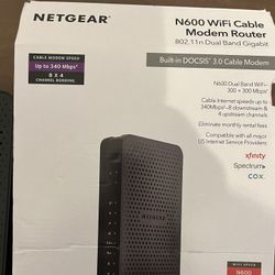 NETGEAR N600 Cable Modem Router