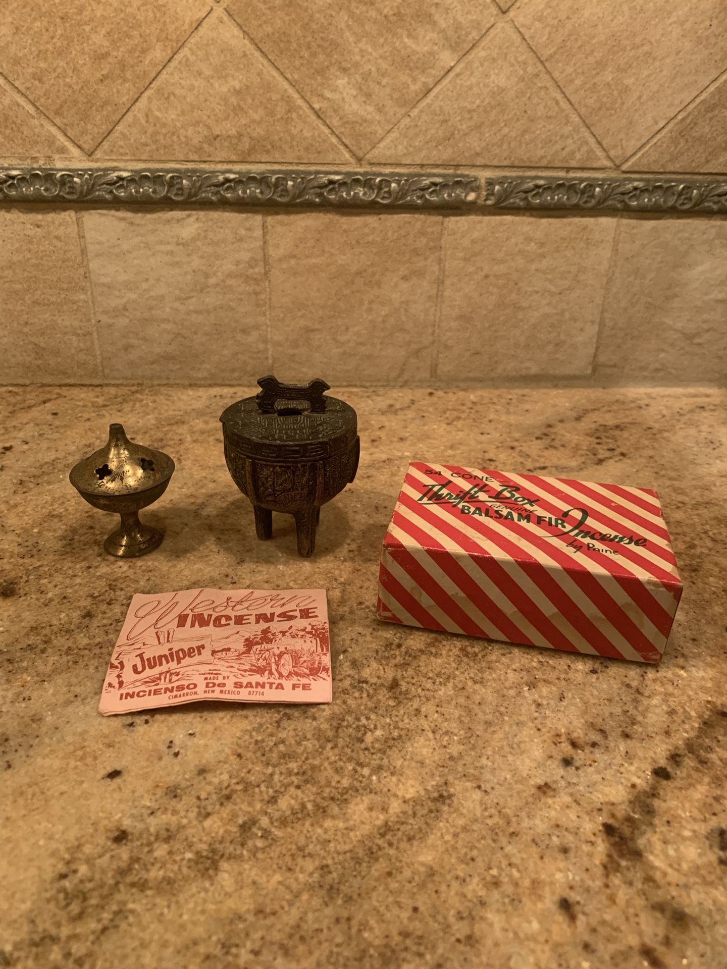 Incense Burners And Incense 