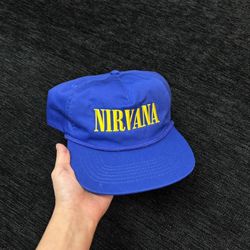 NIRVANA ROPE TRIM SNAPBACK HAT