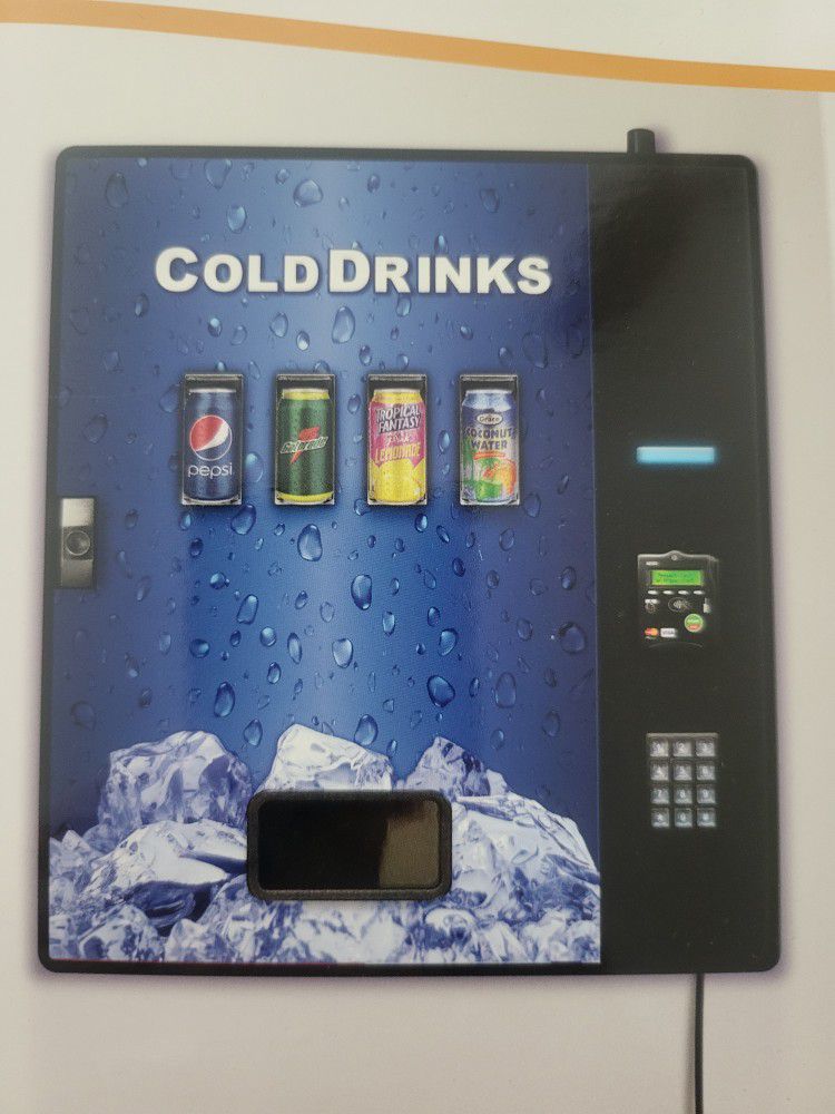 Soda Vending Machine, New Model