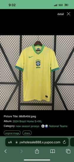 BRAZIL 24-25 HOME JERSEY BRAND NEW