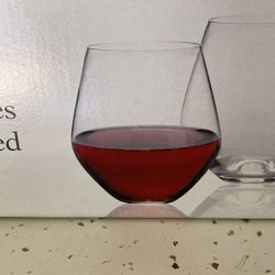 Brand new. Never used wine glasses. Shot glasses