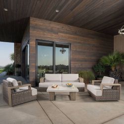 SunVilla Theo 4-Piece Patio Seating Set