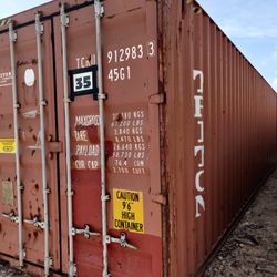 40HC Wind-Water Tight Shipping Containers For Sale 