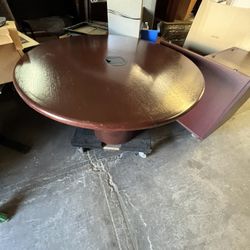 Round Conference Table
