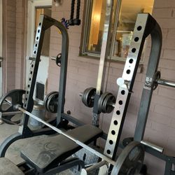 FULL HOME GYM SET UP 