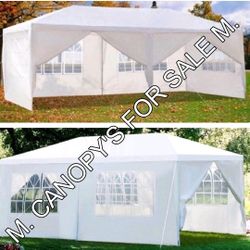 10x20 Canopy Tent Sidewalls Included 