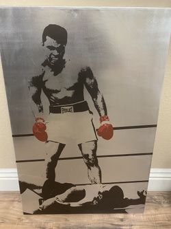 Mohamed Ali canvas Frame