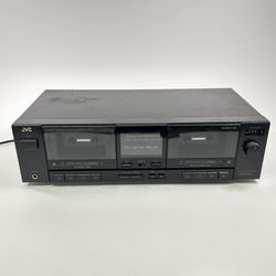 JVC Stereo Double Cassette Deck TD-W201
