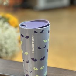 NWT Starbucks Fall 2022 Halloween ‘Multi Eyes Glow in the Dark’ Mug Tumbler