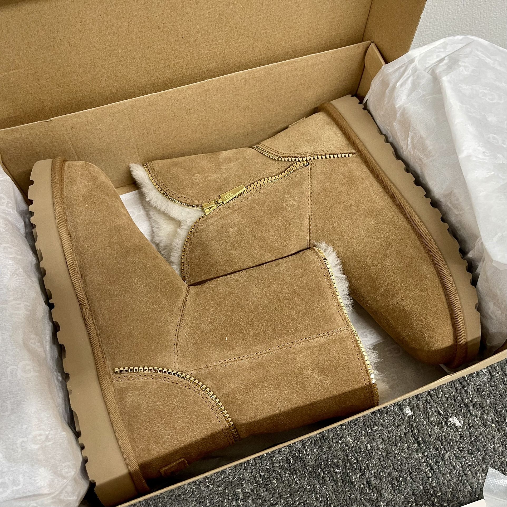 UGG women's Florence shearling cold weather boots