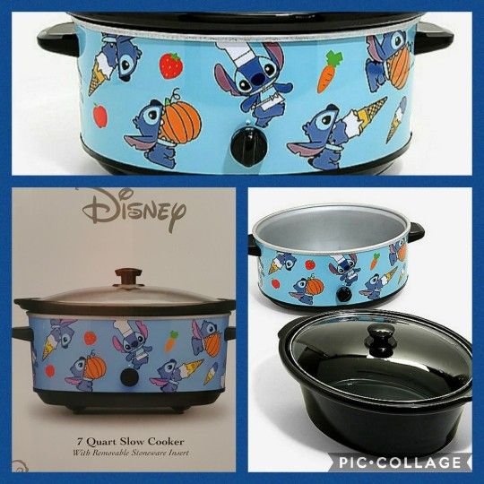 DISNEY STITCH 7 QT. CROCKPOT