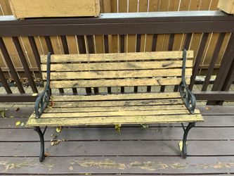 Patio bench