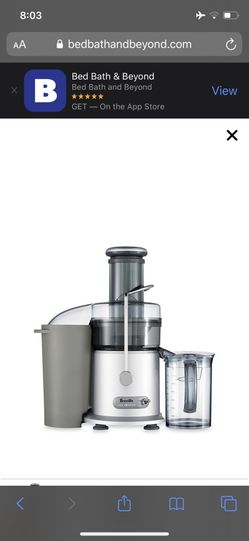 Breville juicer (new $150) (selling for 75)