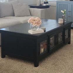 High End Large Storage Coffee Table From Z Gallerie