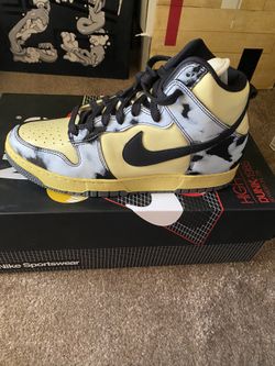 Nike Dunk Hi 1985 SP Lemon Drop Acid Wash 