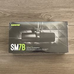 SHURE SM7B PODCAST MICROPHONE