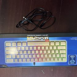 Bugha Gold Limited Edition 2022 Keyboard 60% Style Mechanical Feeling  With LEDs