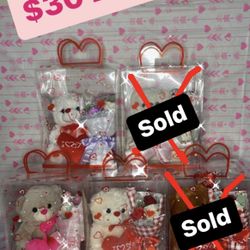 Teddy Bear With Soap Roses