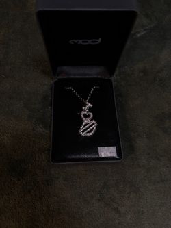 Harley-Davidson Crystal Pendant Necklace OBO