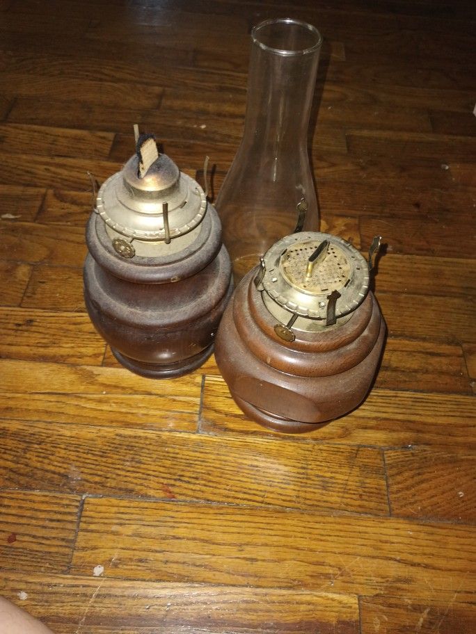 Antique Oil Lanterns, One Dome