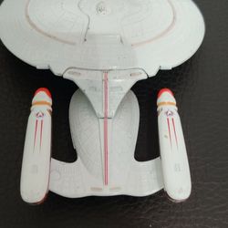 USS Enterprise Star Trek Die Cast Metal 1987

