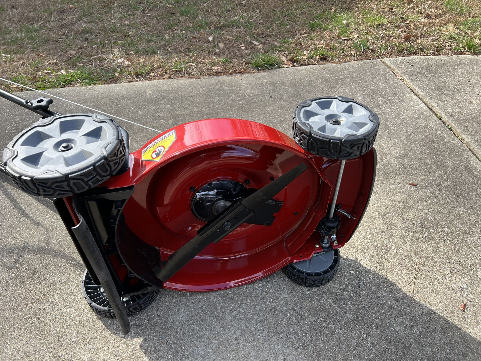 Toro 22 In. Recycler Briggs & Stratton High Wheel FWD Gas Walk Behind ...