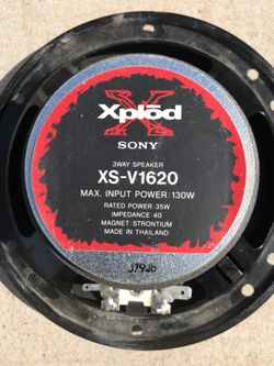Sony Xplod Speaker