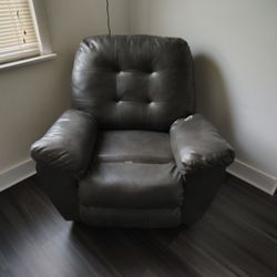 Ashley Furniture Gray Recliner
