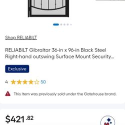 Security Door 36×96