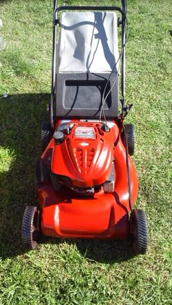 Troy Bilt 6.75hp 190cc Self Propelled gas mower mulcher for Sale in Phoenix AZ OfferUp