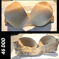 CACIQUE Strapless Bra 46DDD Nude color for Sale in Austin, TX