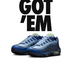 Nike Air Max 95 QS Yu-Gi-Oh " Size 9Men