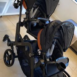 Double Stroller Contour With accessories
