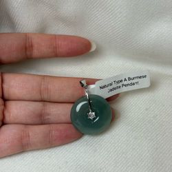Natural Type A Burmese Jadeite Pendant Donut $20 each