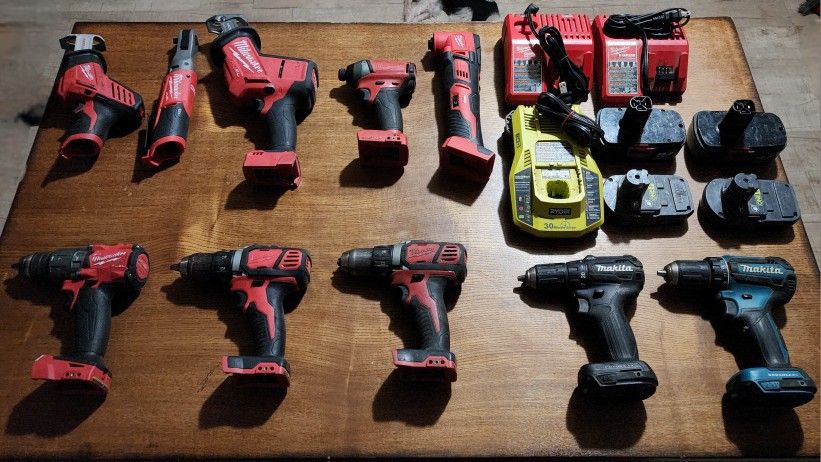 Milwaukee M18 Tools
