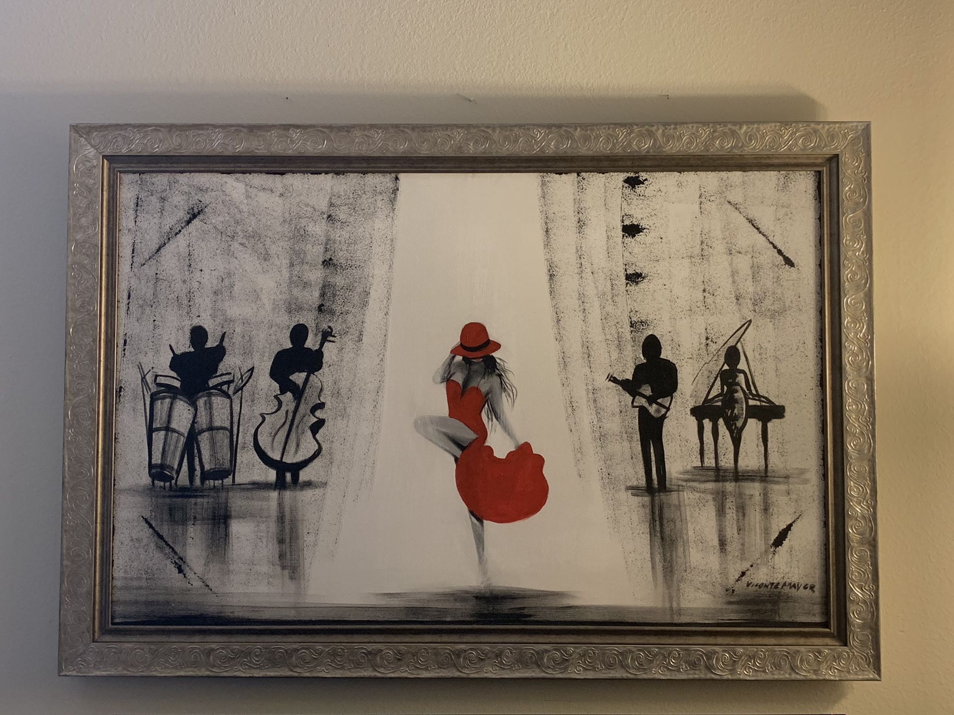 Painting by Vicente Mayer
