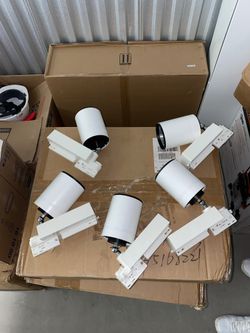 30 W Cylinder LED Track Lights 12 Count