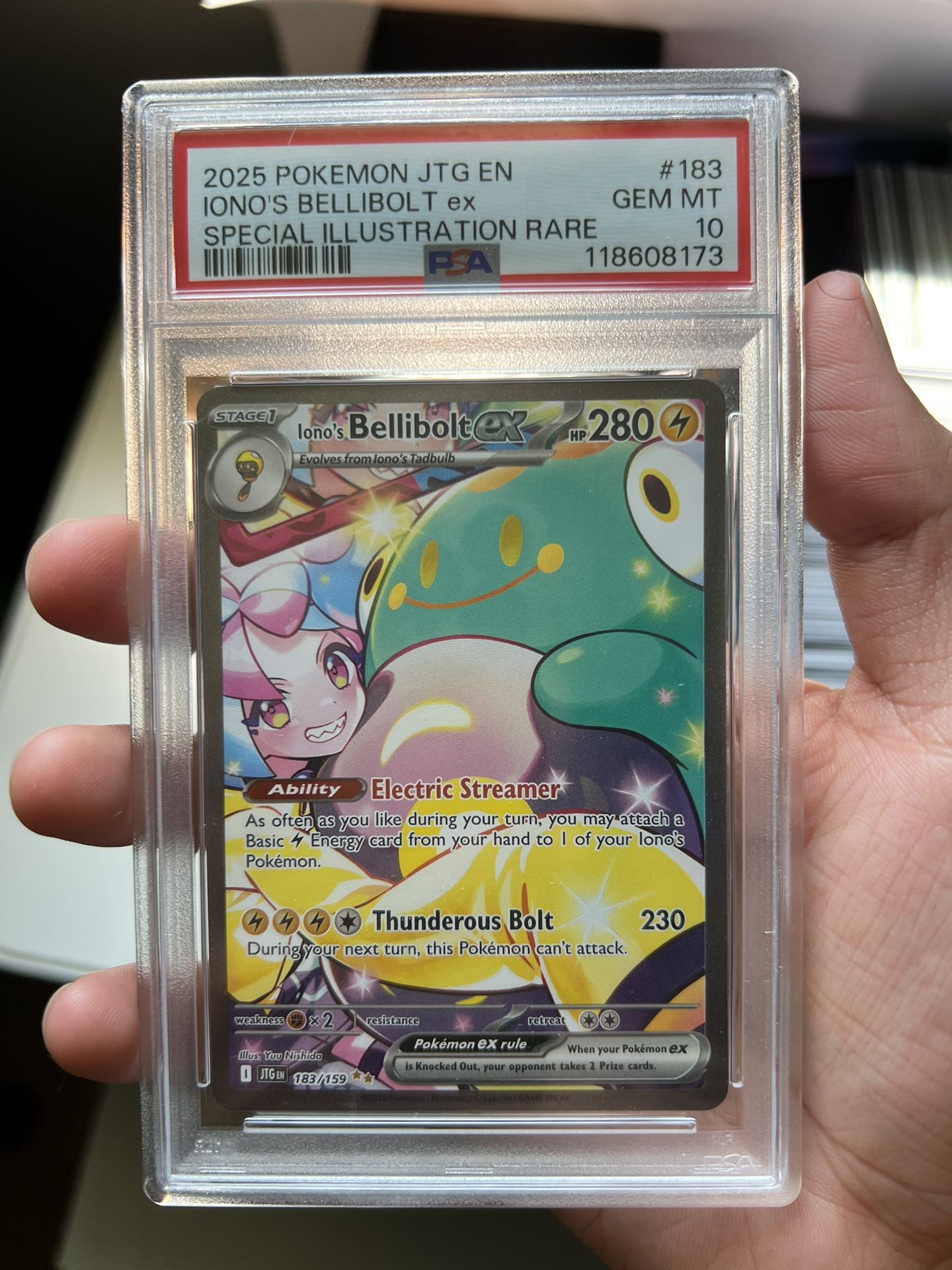 IONO’S BELLIBOLT SIR PSA 10