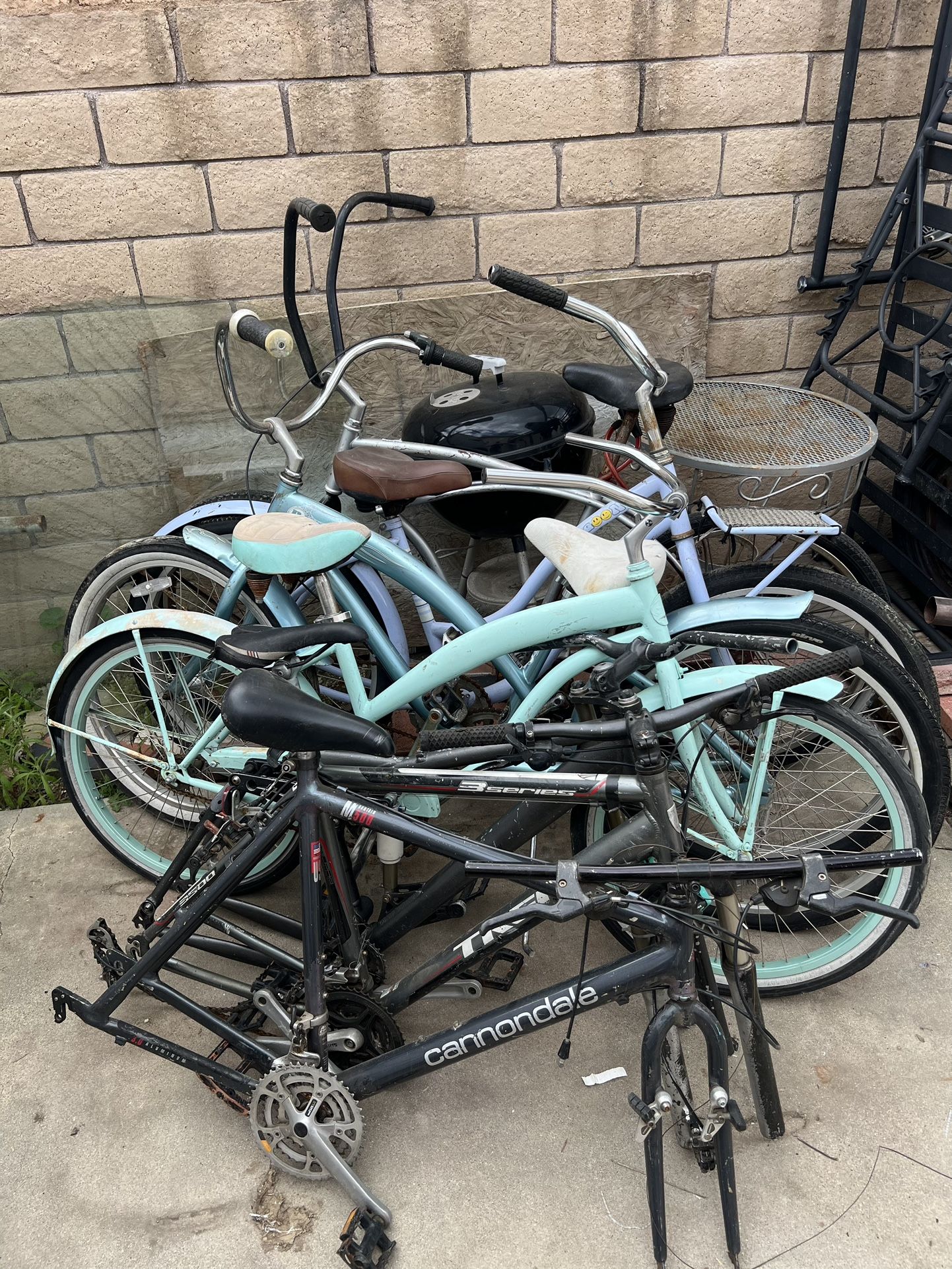 Beach Bikes And Bike Frames 