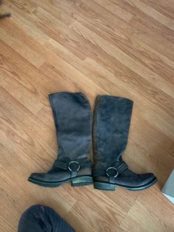 Steve Madden leather boots size 8