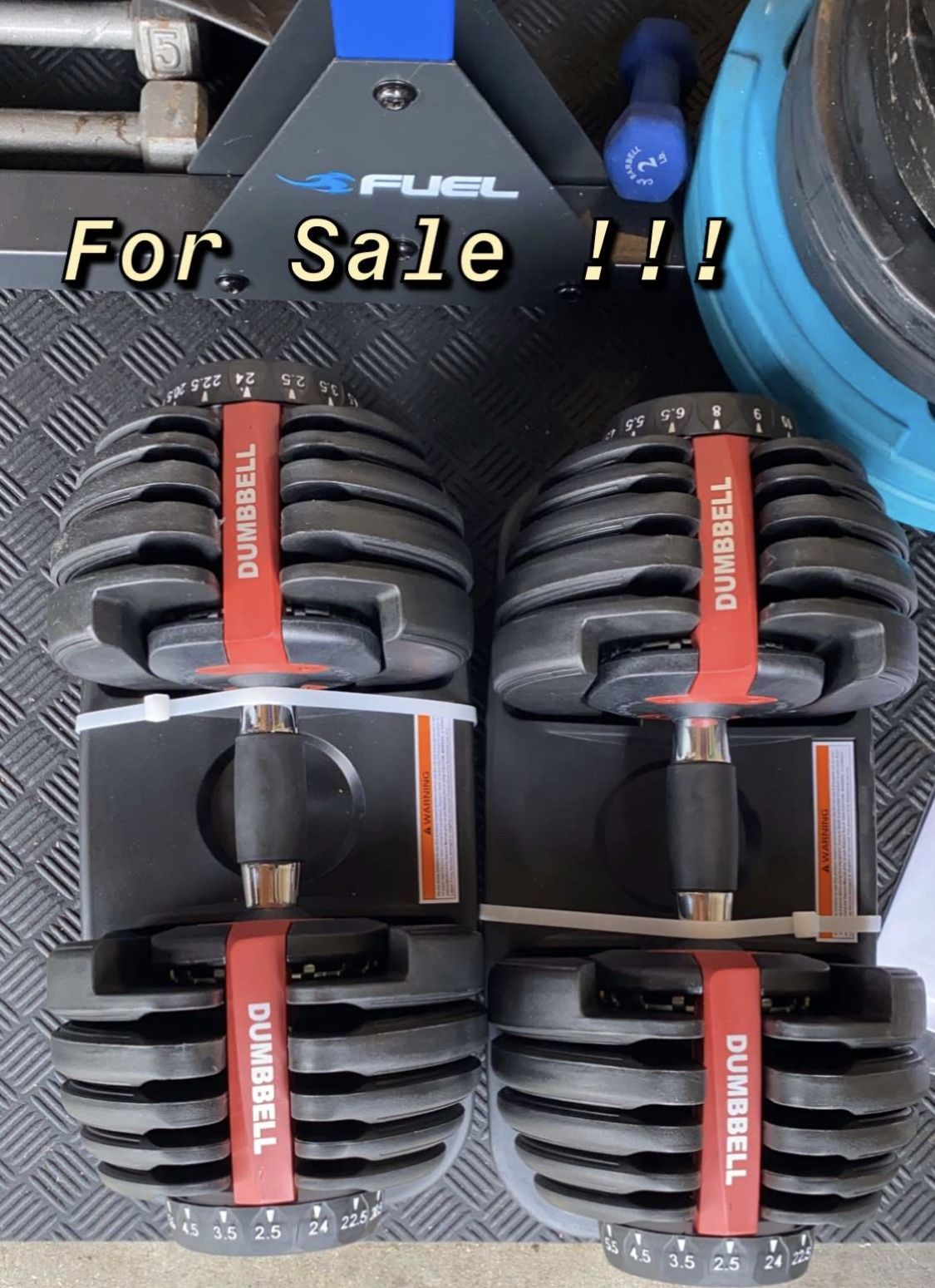 Adjustable Dumbbells