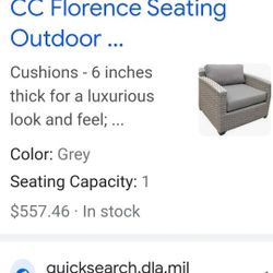 CC FLORENCE Seating Outdoor Furniture 