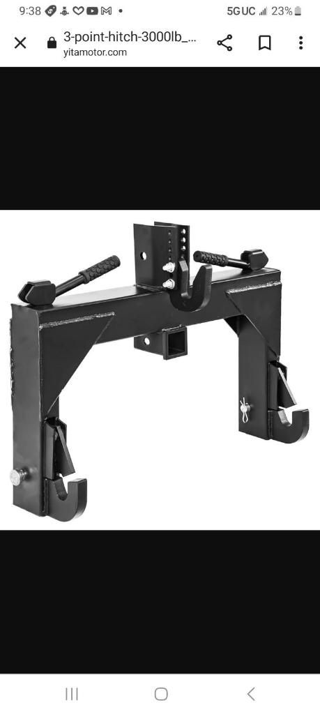 Quick Hitch Tractor Attachments