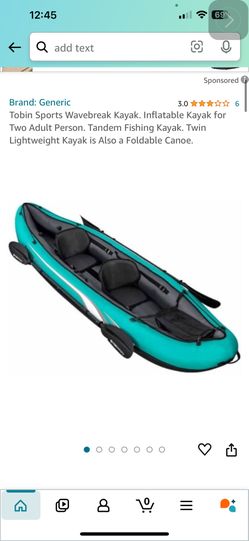 Tobin Sports Wave Brake Kayak 33M X 86 Cm 10 Foot 10“