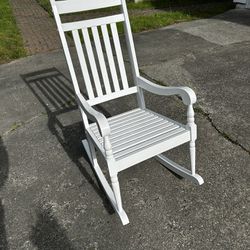 Outdoor Rocking Chair - White
