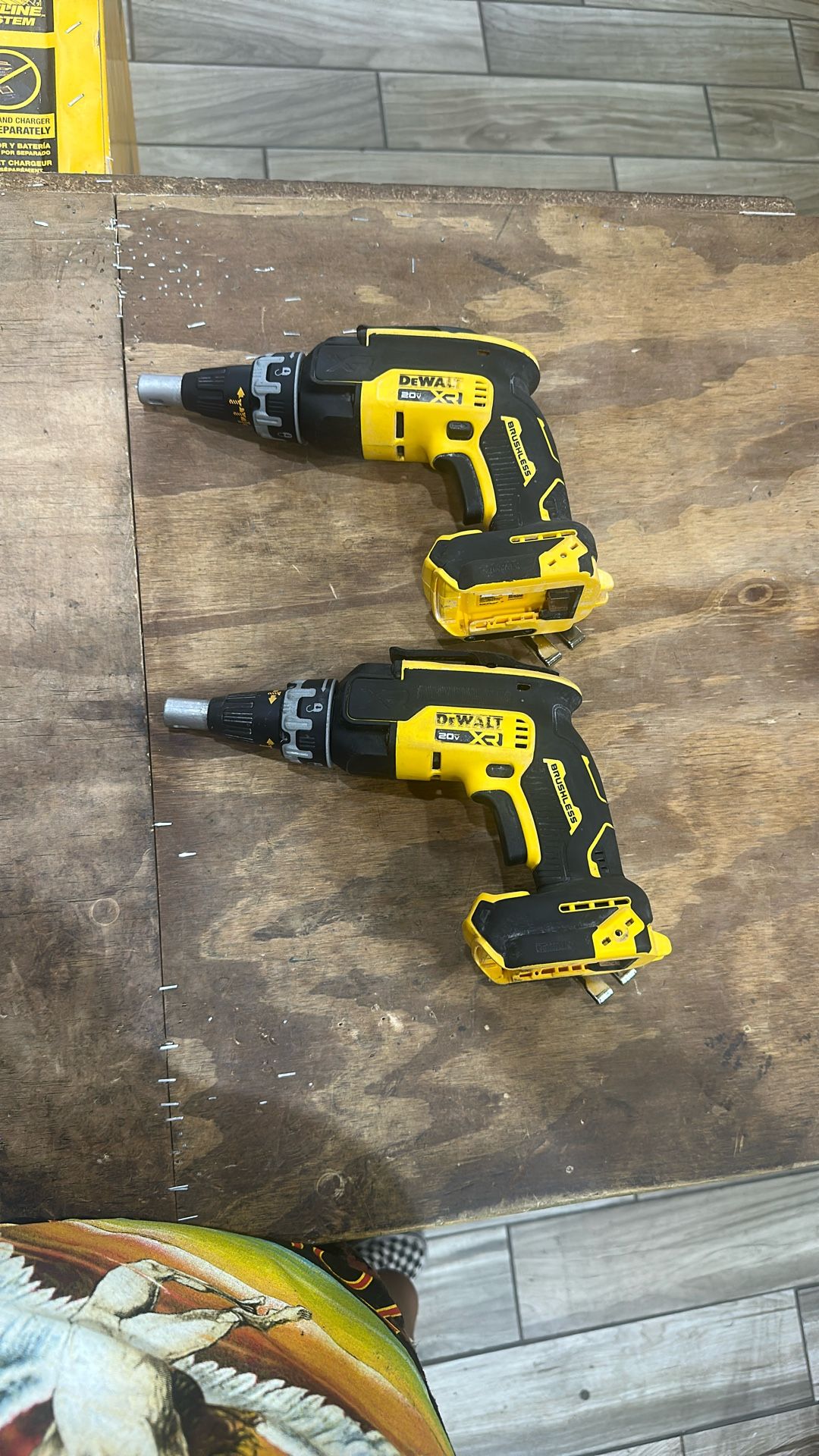 $60 EACH DEWALT XR 20V MAX Lithium-Ion Cordless Brushless Screw Gun (Tool Only)