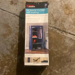 Storage Closet With Shelving
